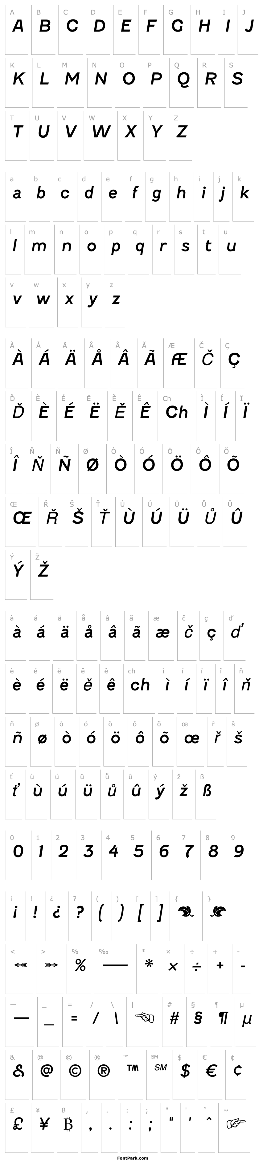 Overview Fenwick Italic