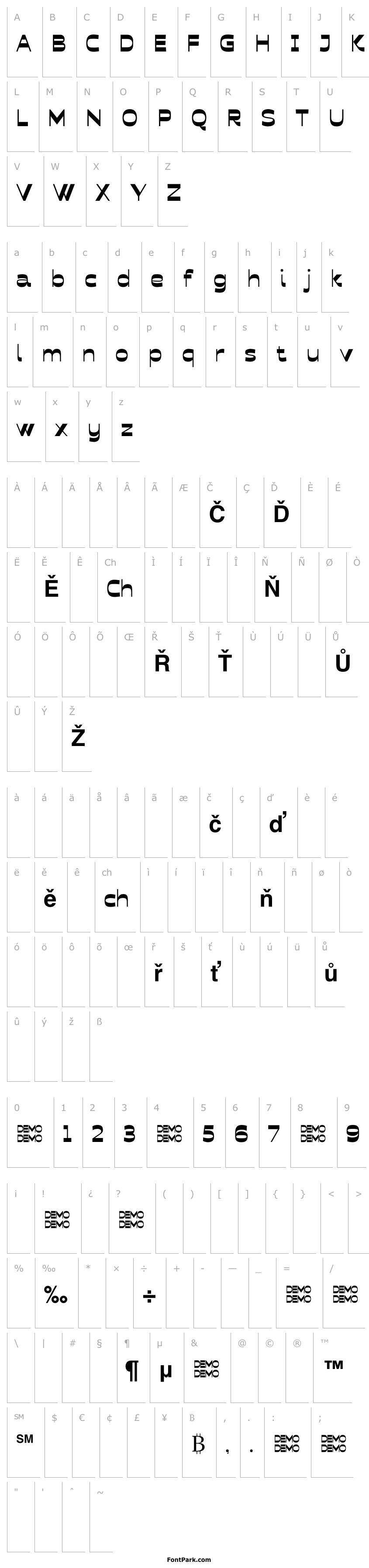 Overview FerganaDemo-Bold