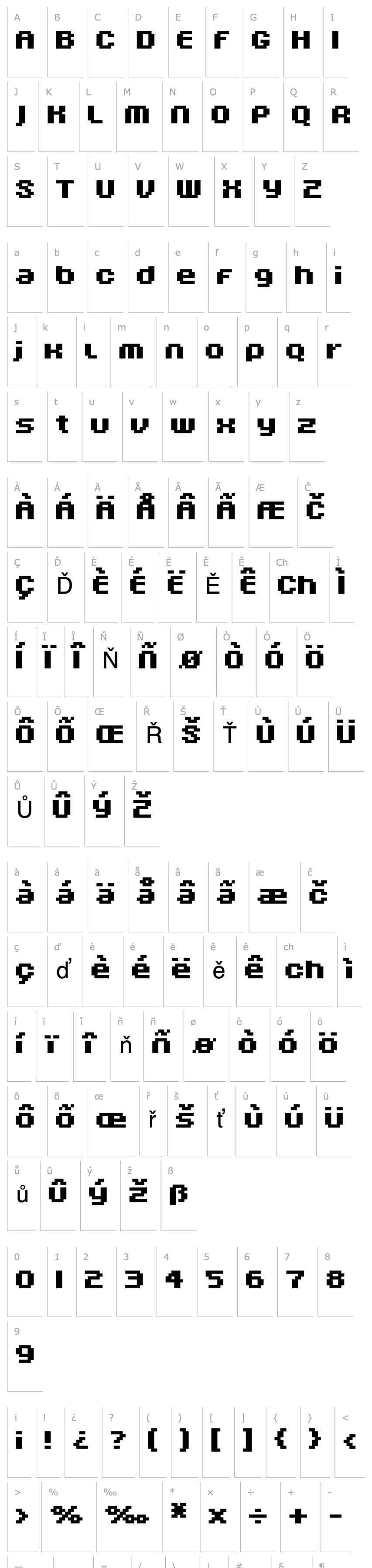 Overview FFF Avanti Bold Condensed