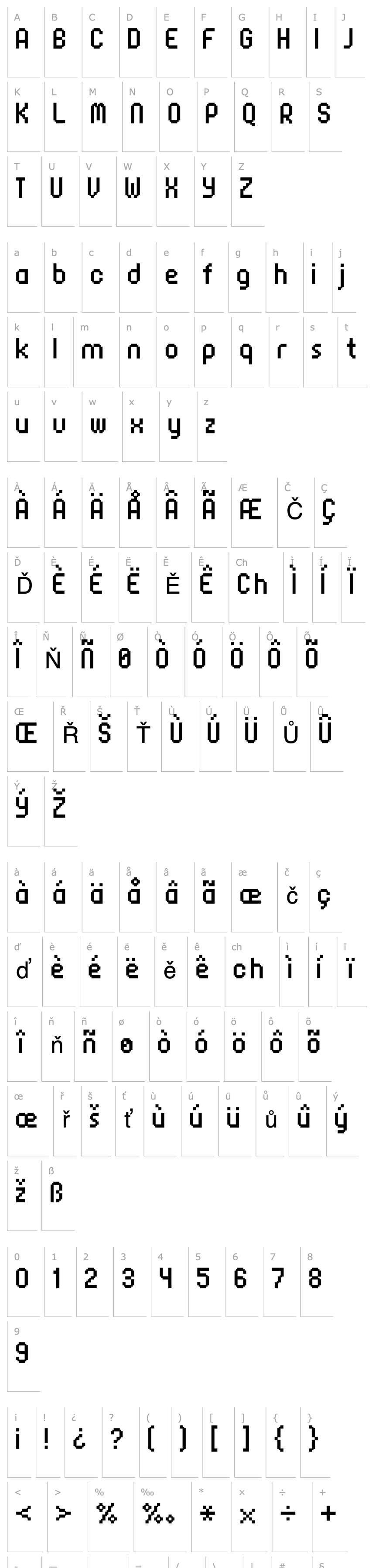 Přehled FFF Corporate Rounded Extended