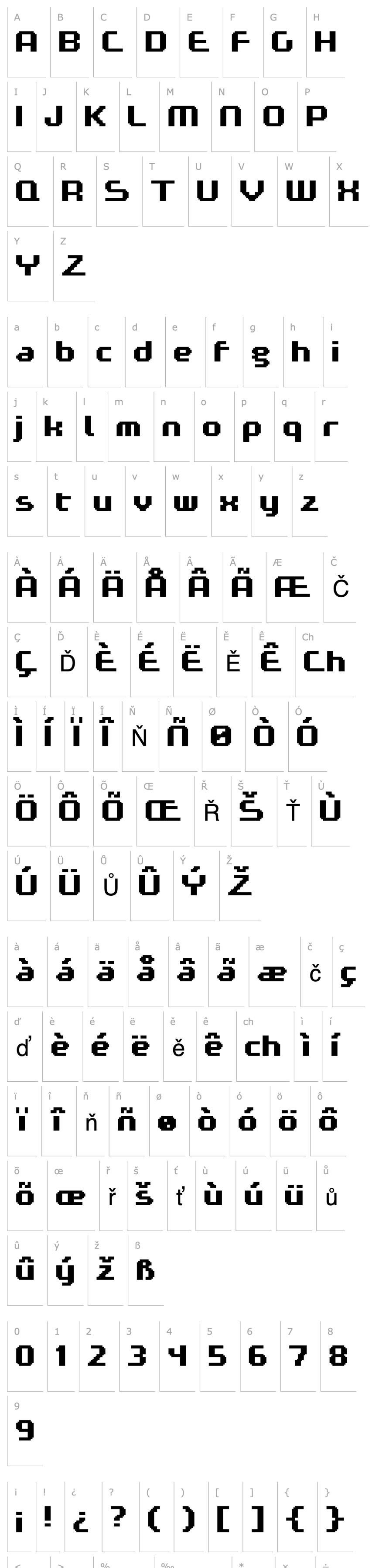 Overview FFF Expresso Bold