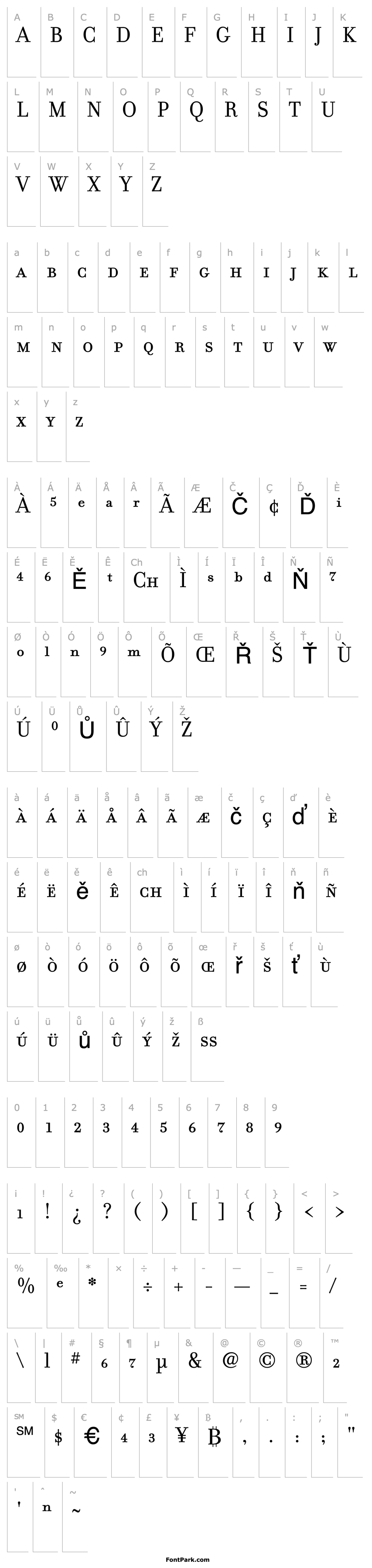 Přehled Filosofia SmallCaps