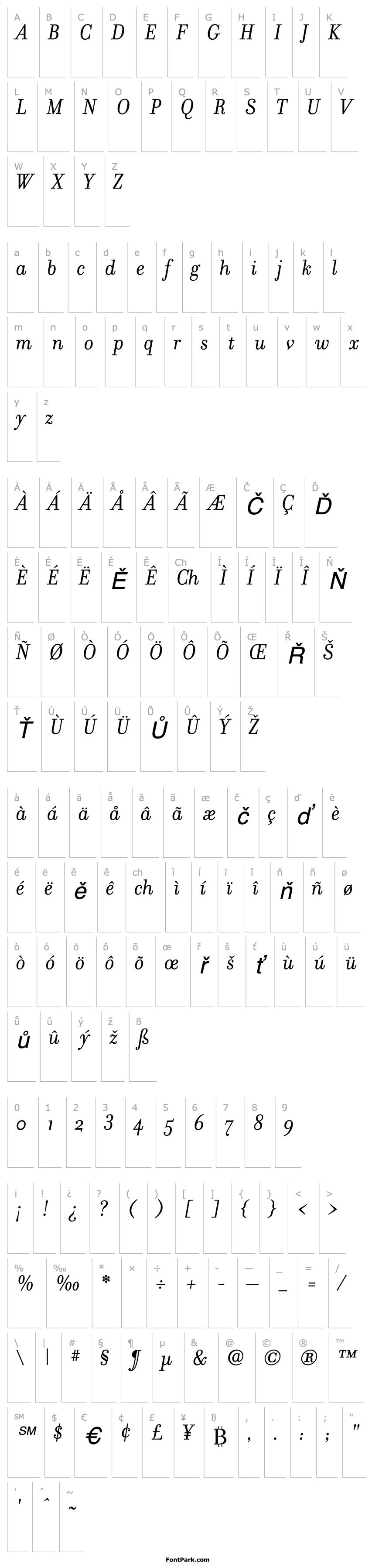 Overview FilosofiaItalic