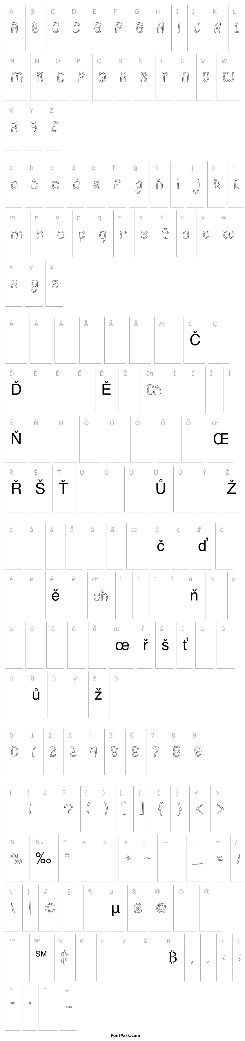Overview FISH BONE-Hollow
