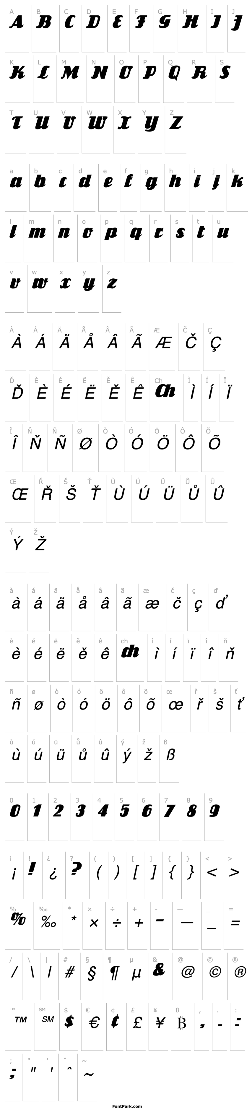 Overview FlandersRide Italic