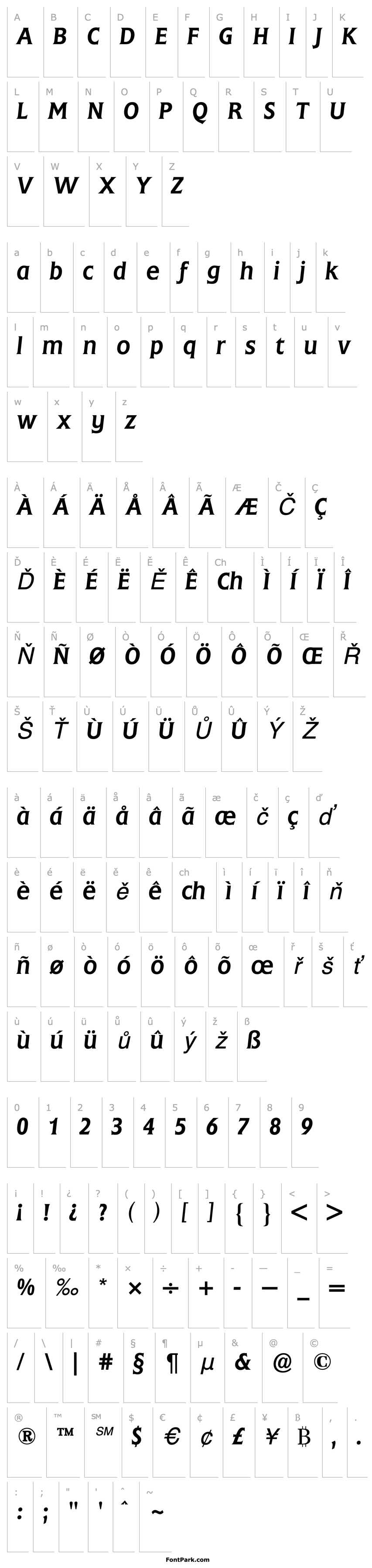 Overview Flange (R) Italic