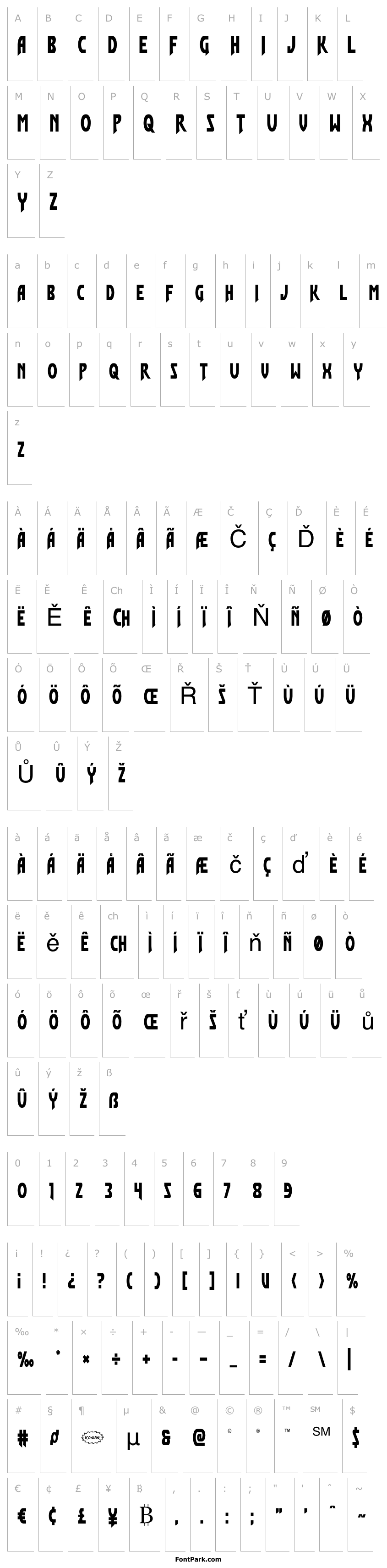 Overview Flash Rogers Straight Condensed
