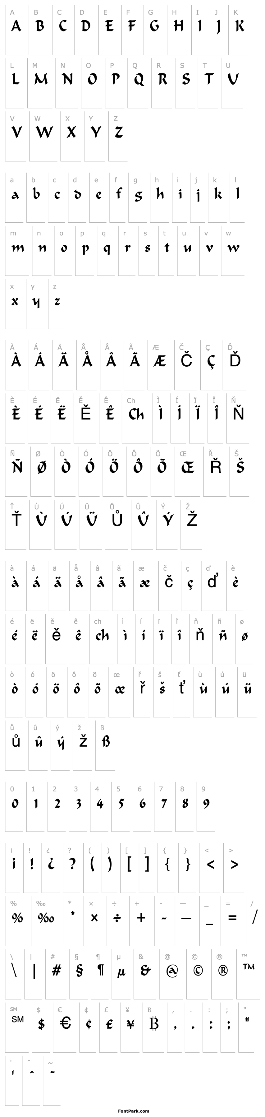 Overview Flat Brush Condensed Normal