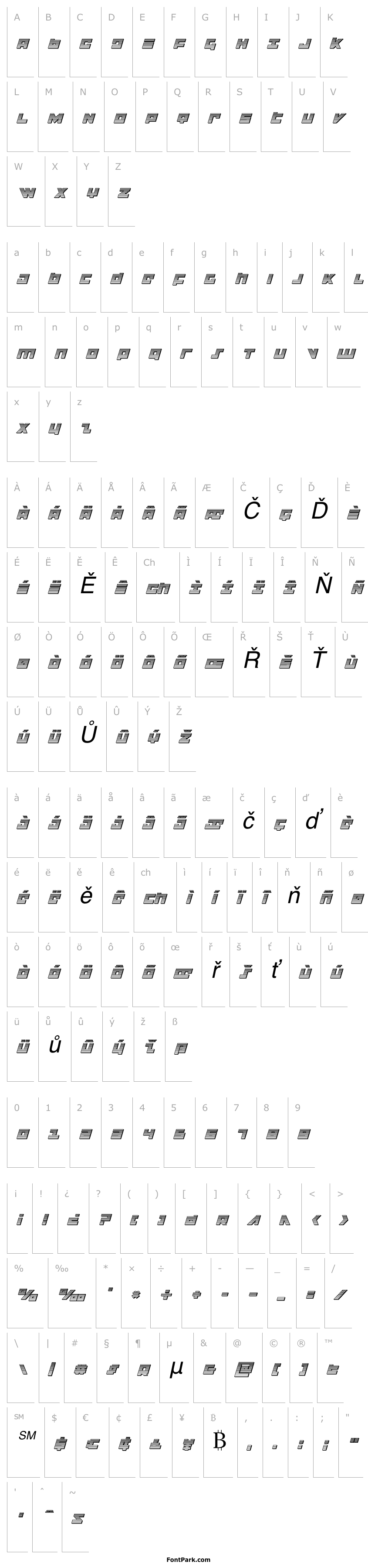Přehled Flight Corps Chrome Italic