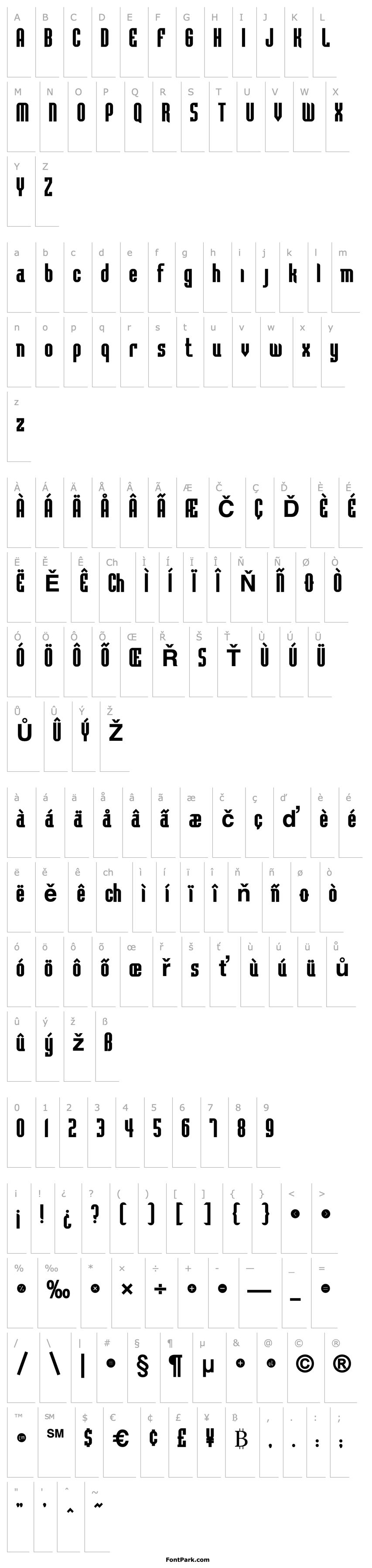 Overview Flintstone Bold