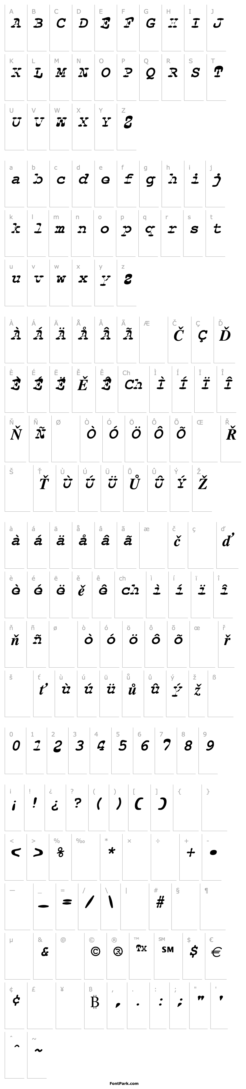 Overview Floopi  Bold Italic