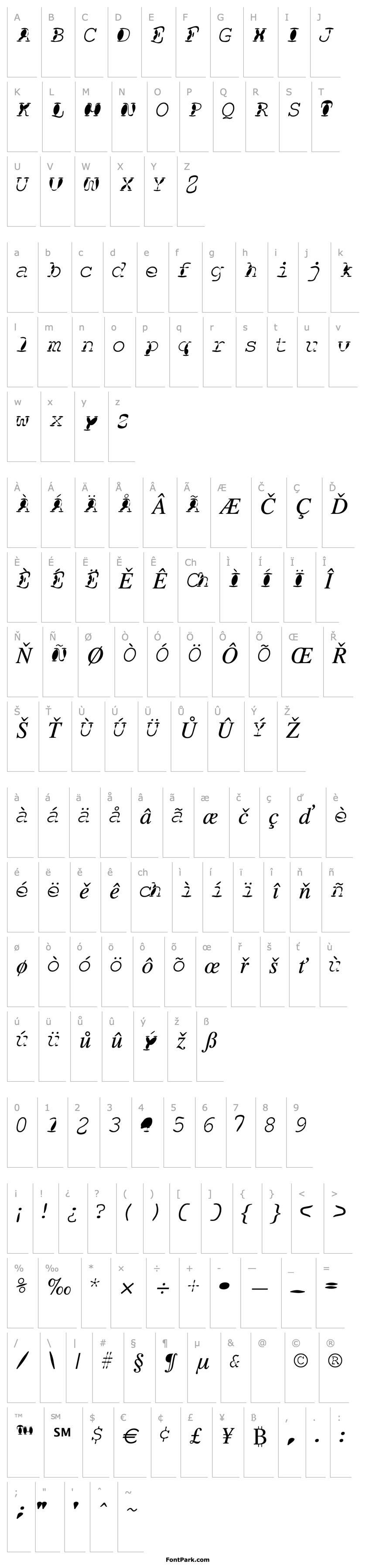 Overview Floopi  Italic