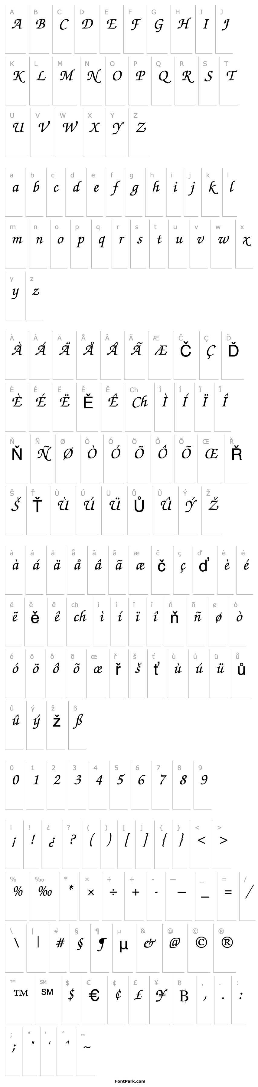 Overview FlorenceScript Regular DB