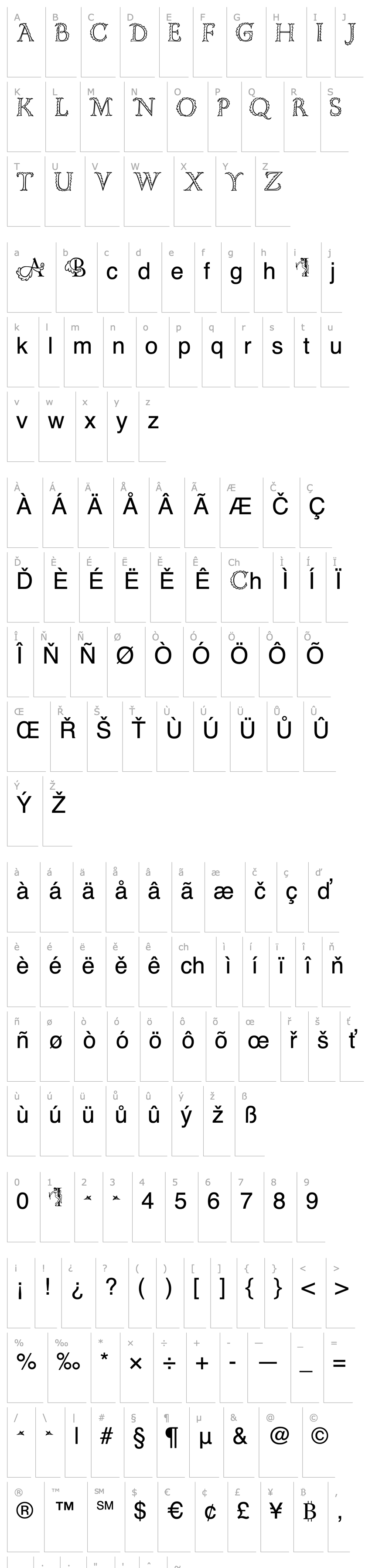 Overview Floriated Capitals