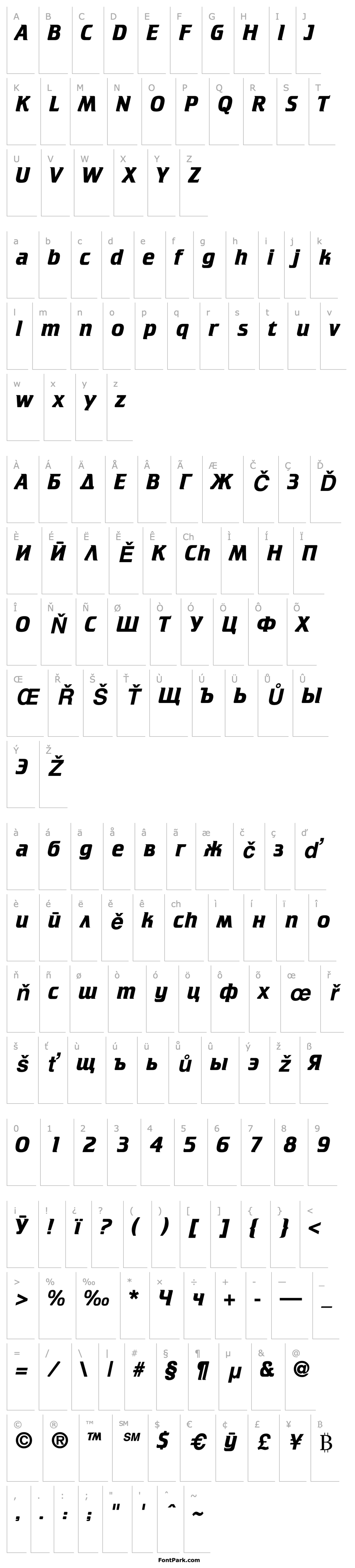 Overview font126