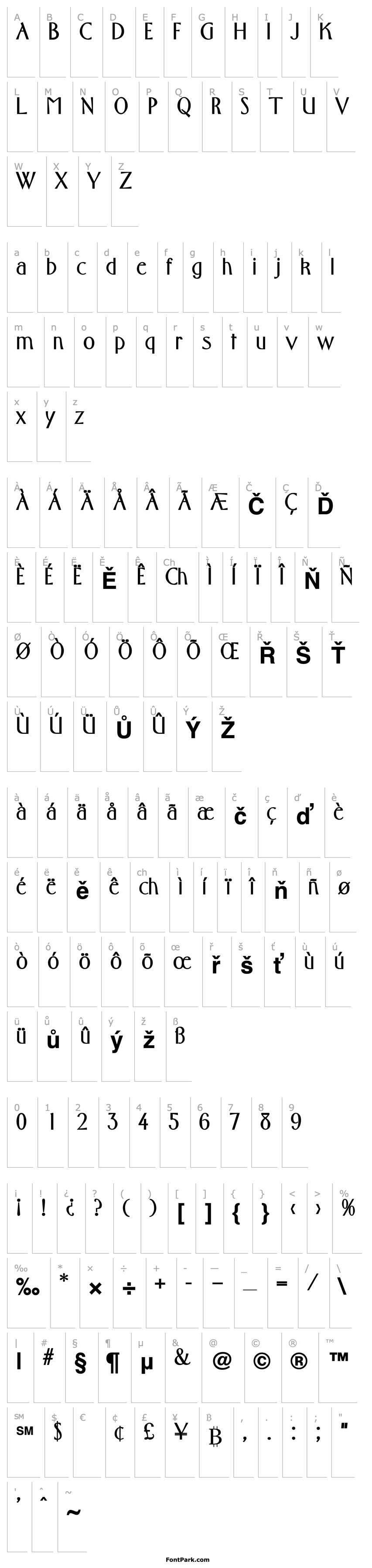 Overview font149