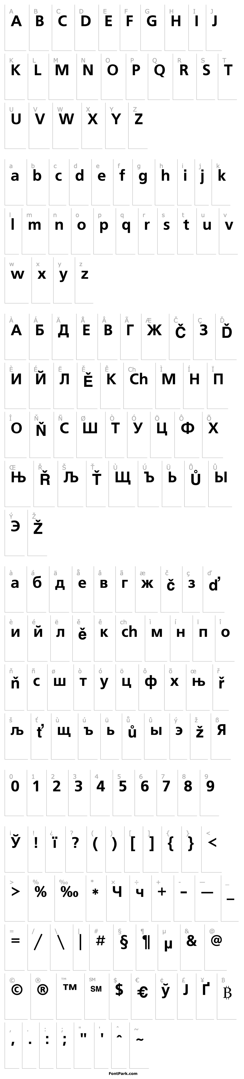 Overview font179