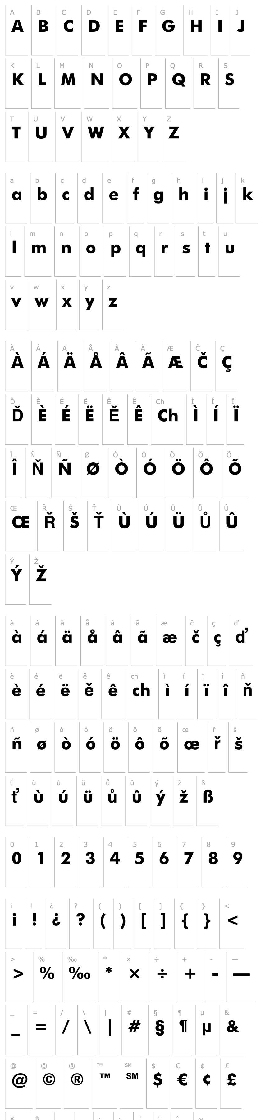 Overview font200