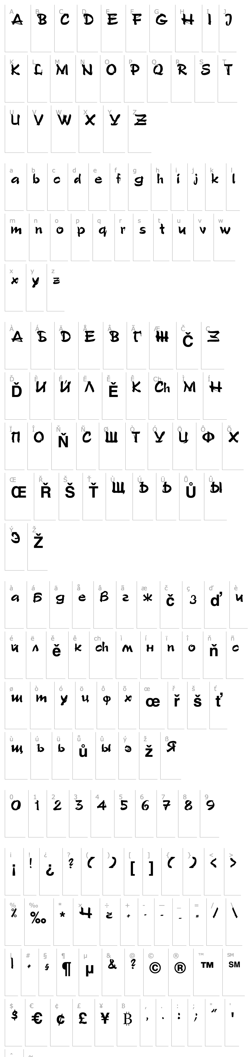 Overview font414