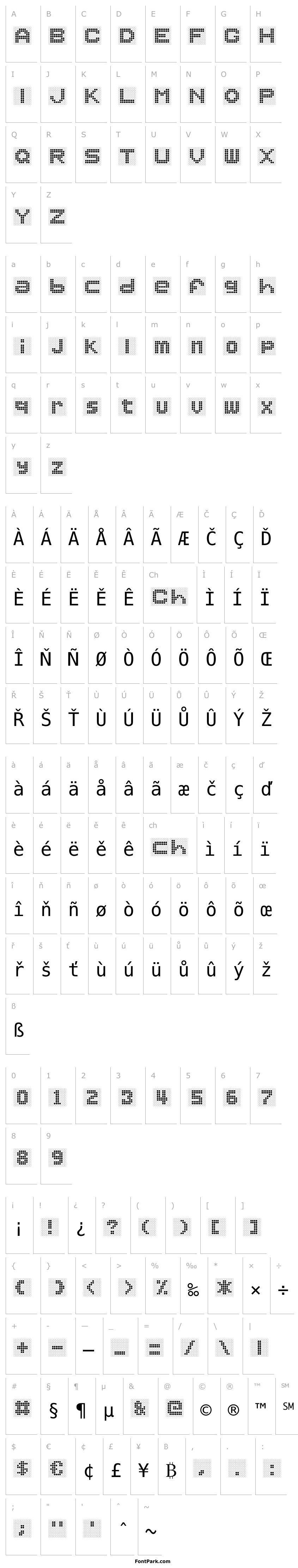 Overview font48413