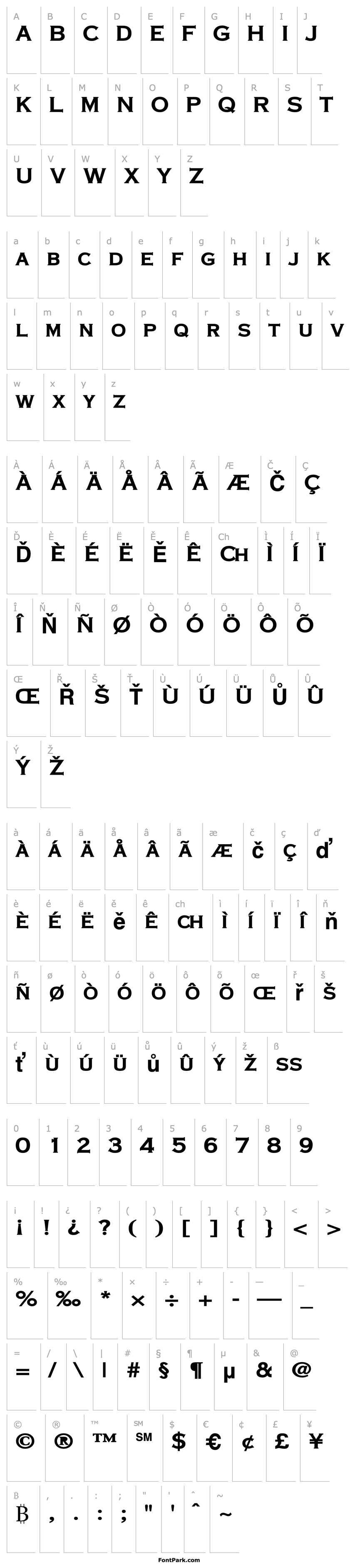 Přehled FontFever26 Bold