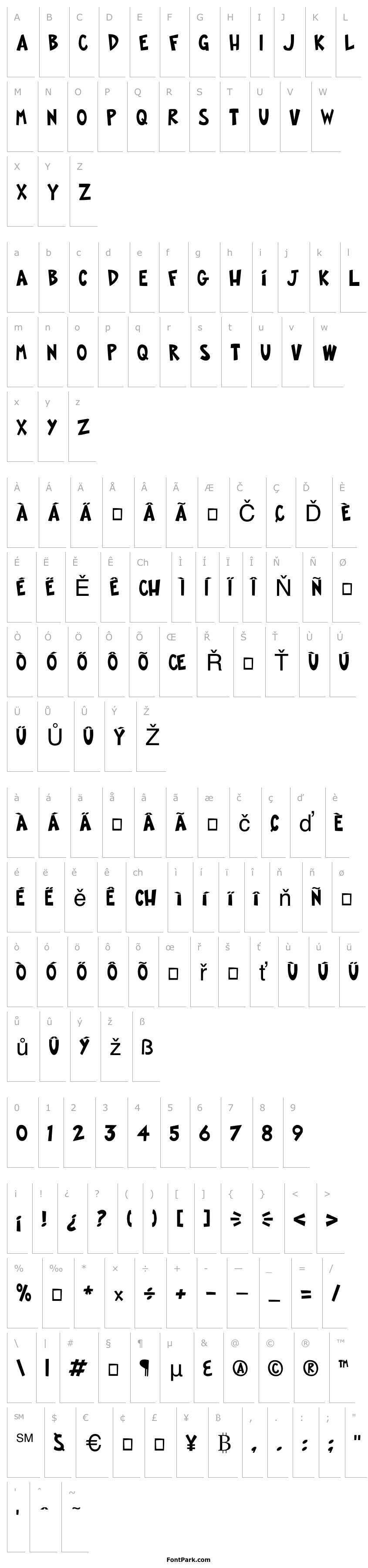 Přehled FOP Title Style Font