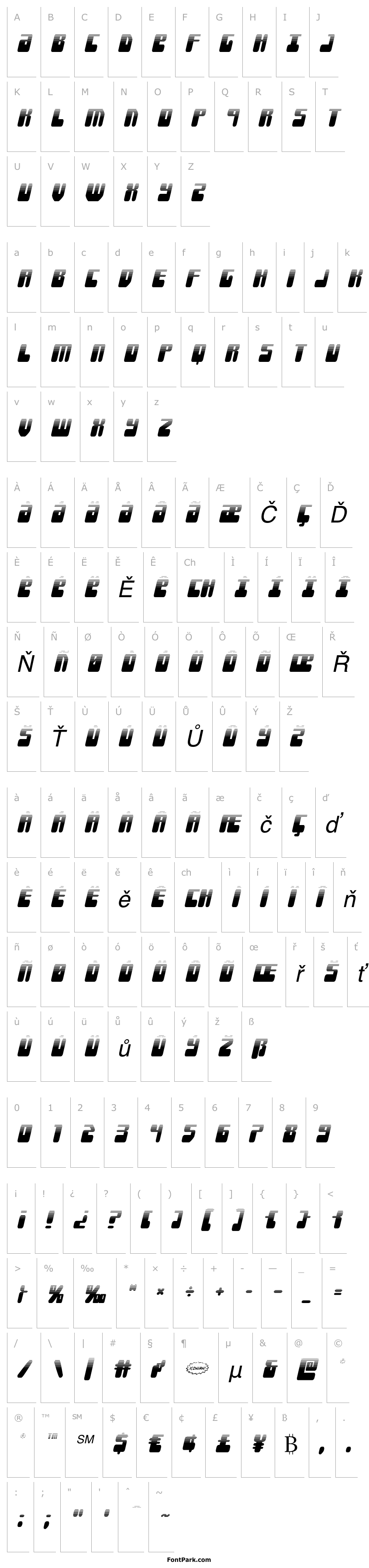 Overview Force Majeure Halftone Italic