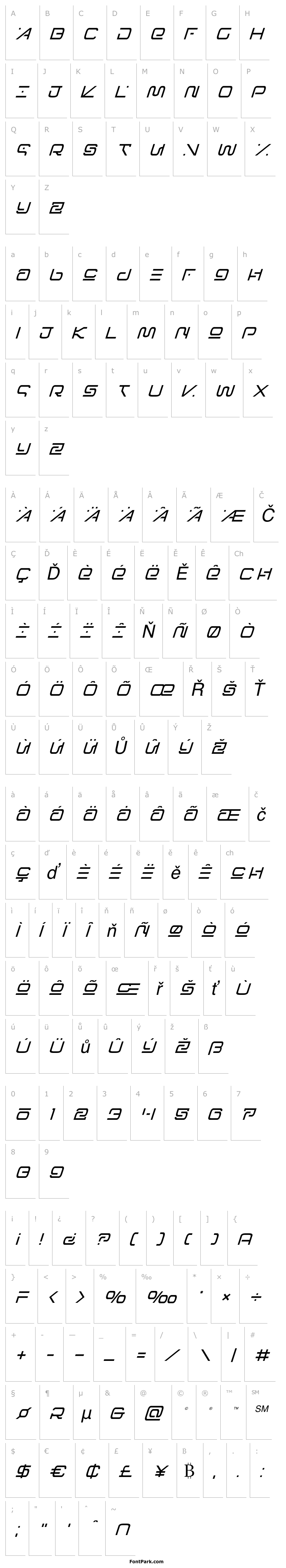 Overview Foreign Alien Title Italic