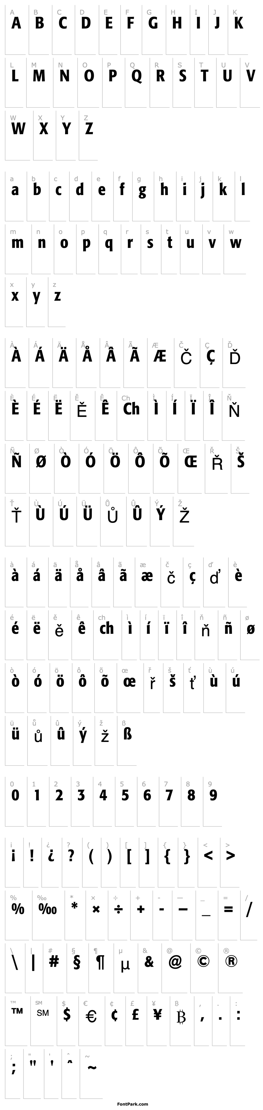 Overview Formata-CondensedMedium