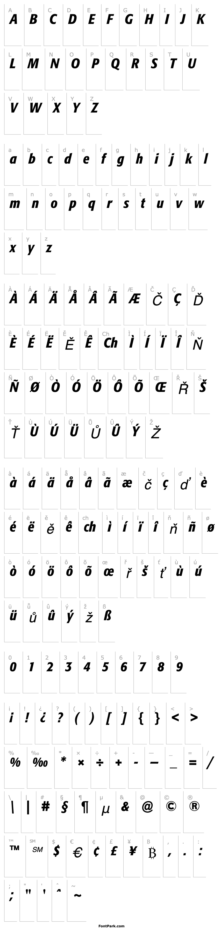 Overview Formata-CondensedMedium Italic