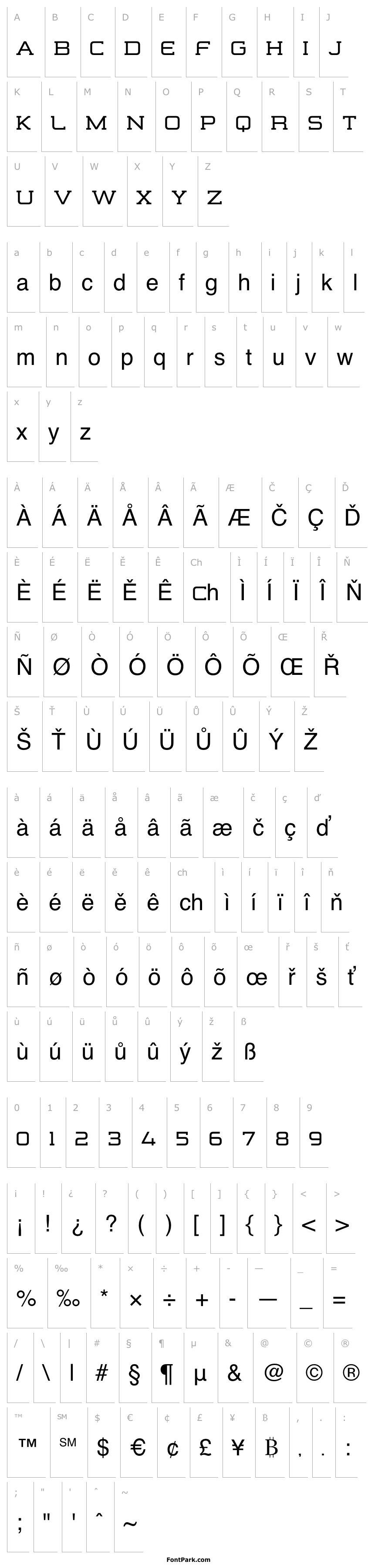 Overview Formation Serif Regular