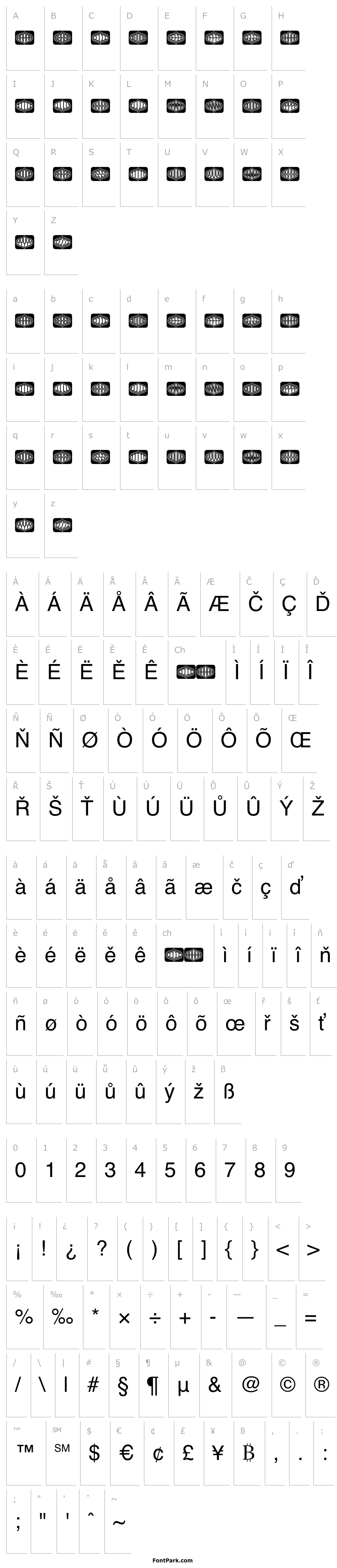 Overview Formogram Squarish Hollow Regular