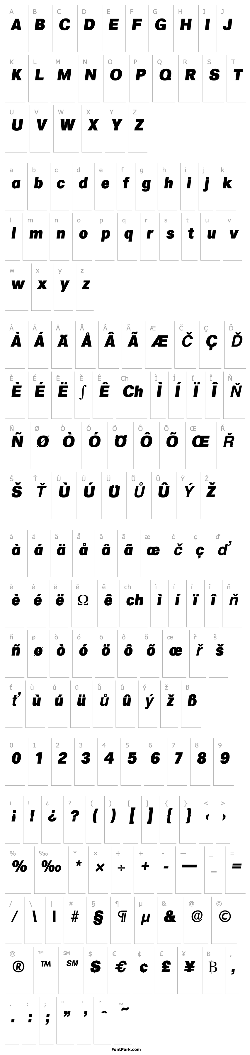 Overview Formula-Serial-Heavy-RegularItalic