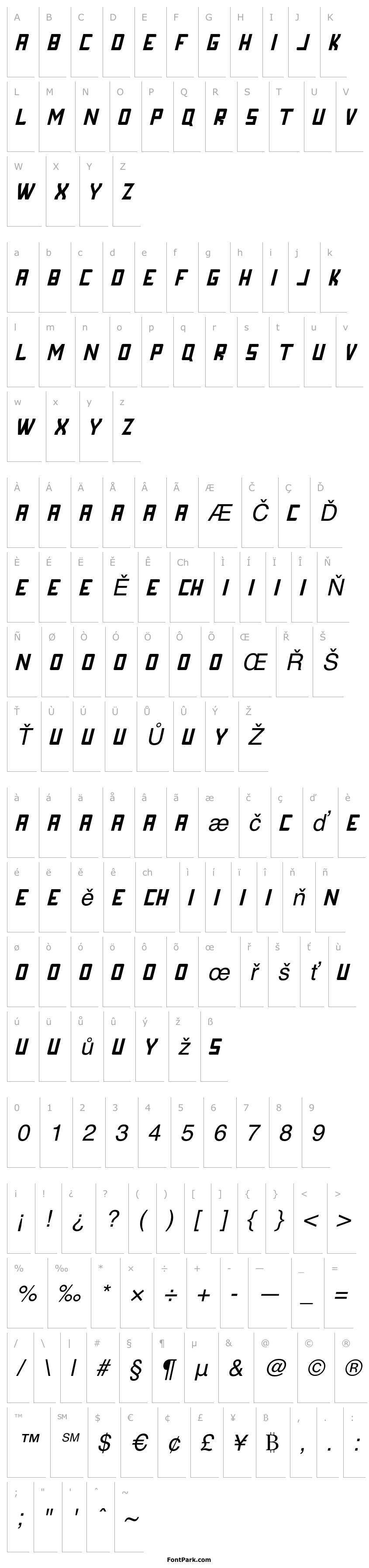 Přehled FORNEVER DEMO Italic