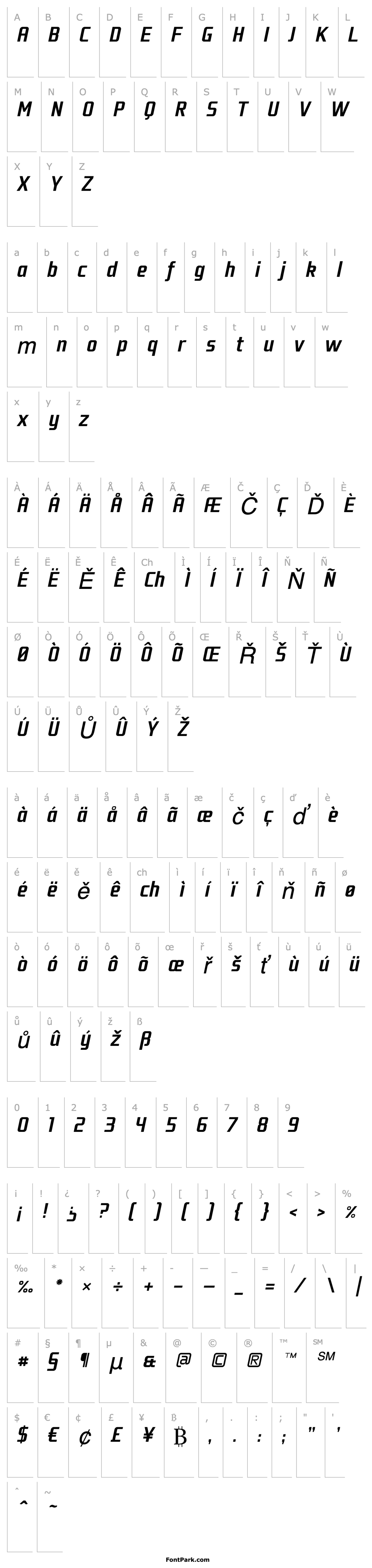 Overview Fragma Medium Italic