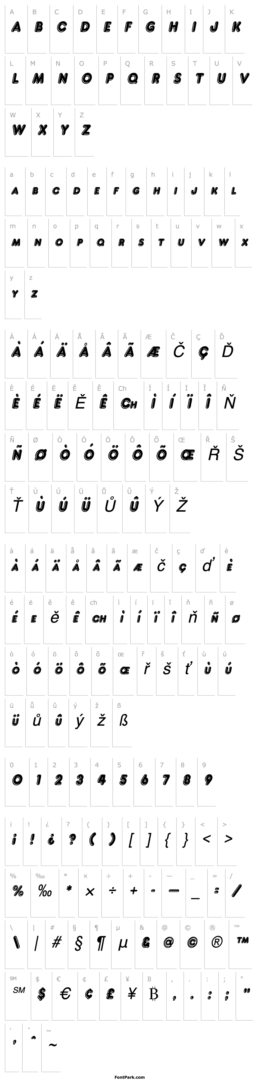 Overview Francis High Lighted Italic