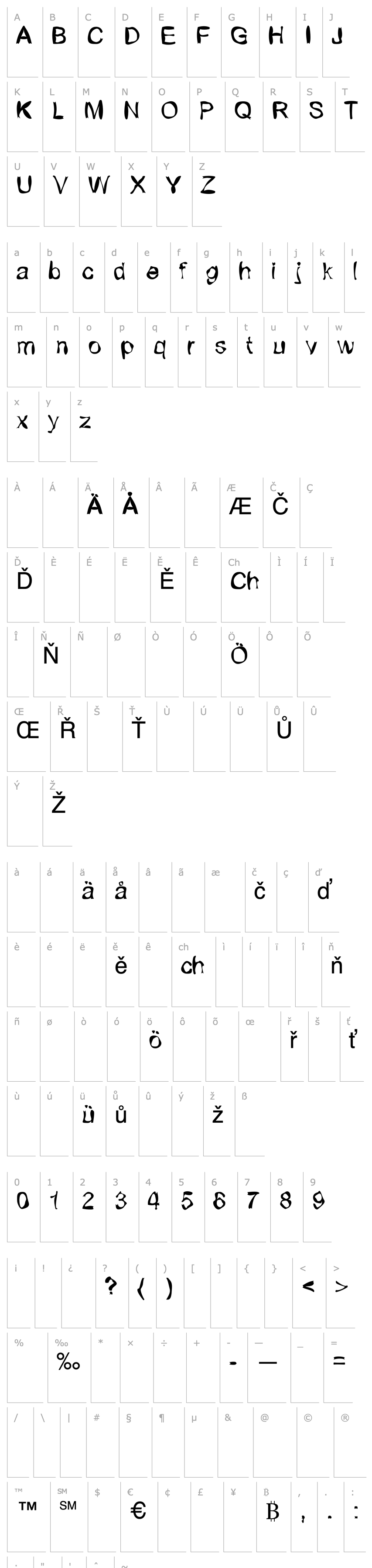 Přehled FreakedArial