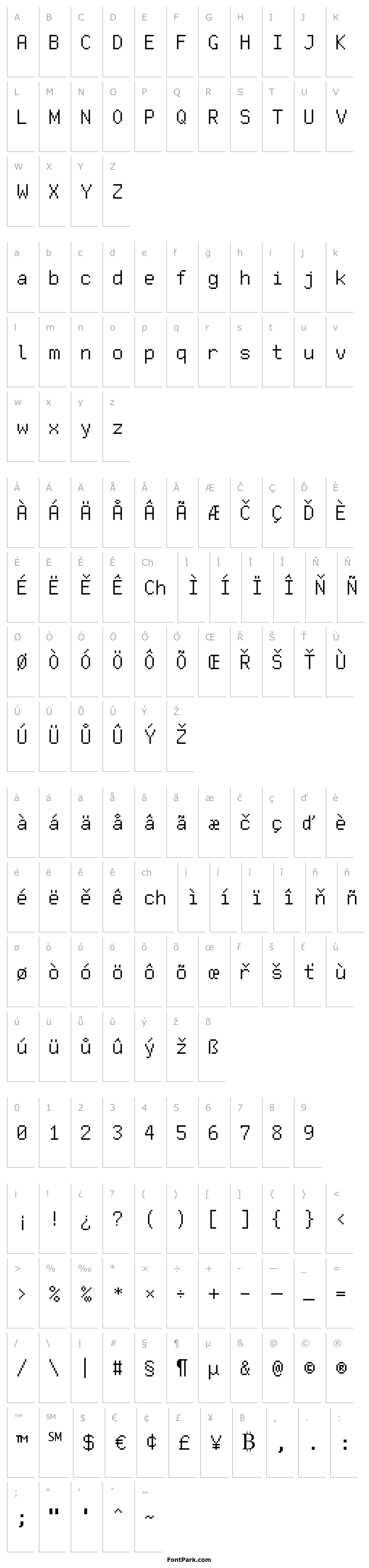 Overview Free Pixel Regular