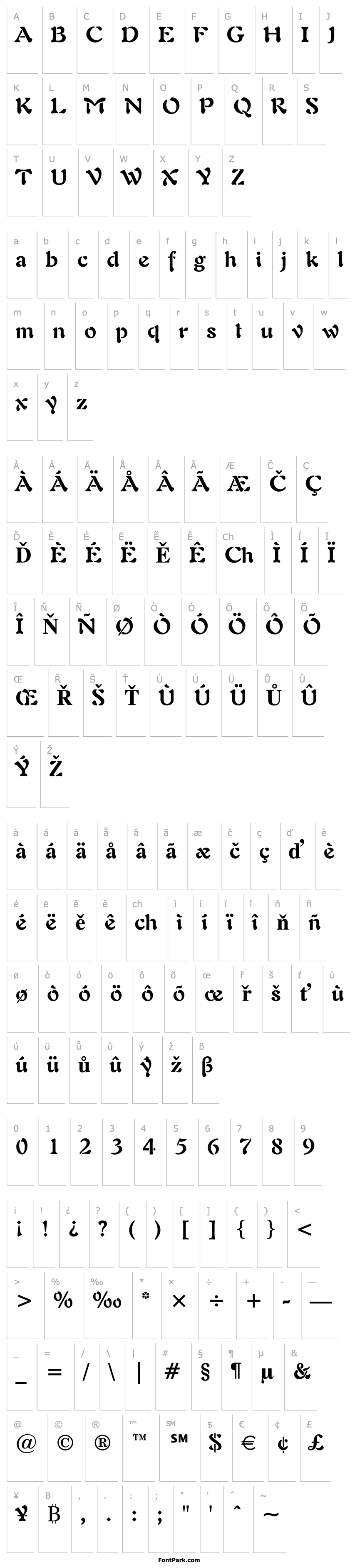 Overview Freeform 721 Bold BT