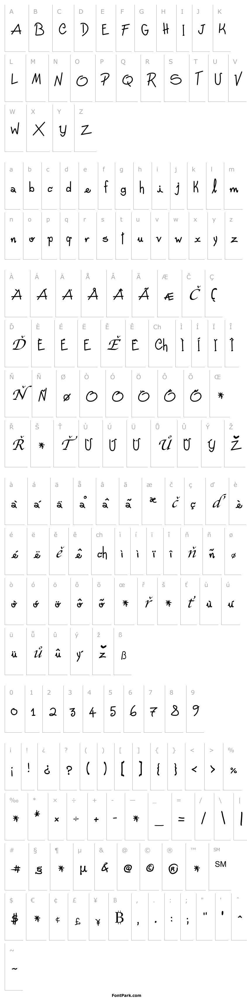 Přehled Freehand Written
