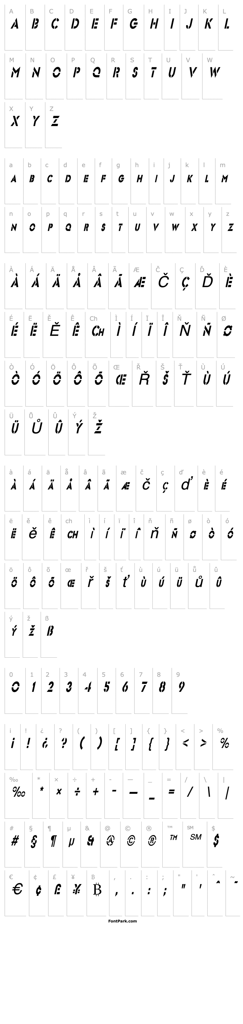 Overview FreeportCondensed Oblique