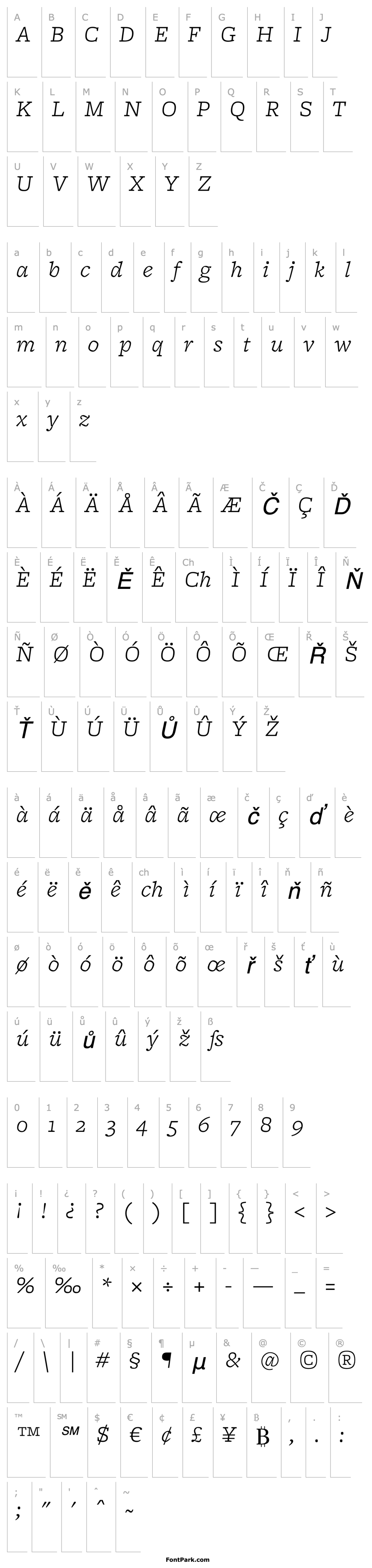 Overview FreightMicro LightItalic