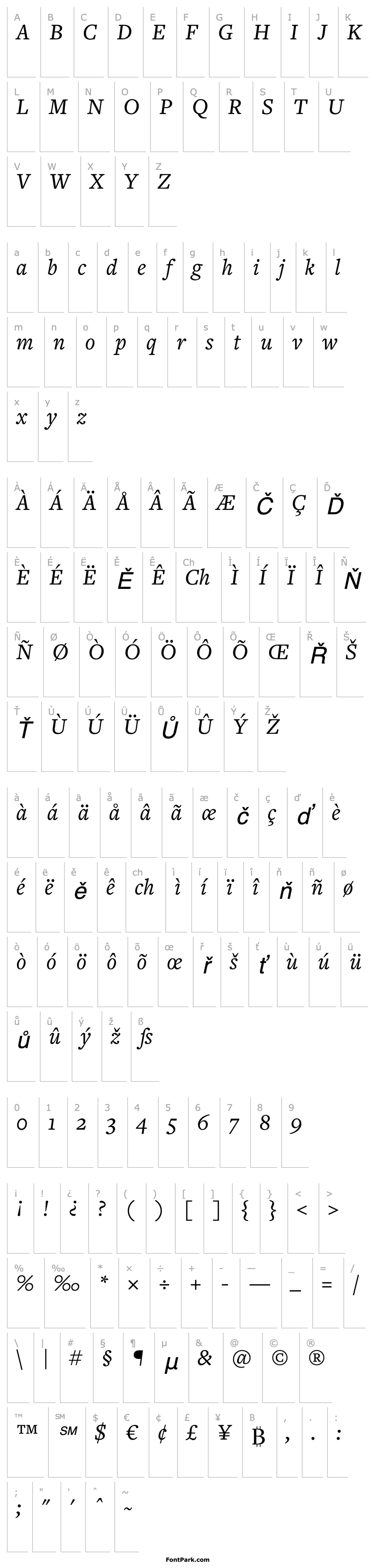 Overview FreightText BookItalic