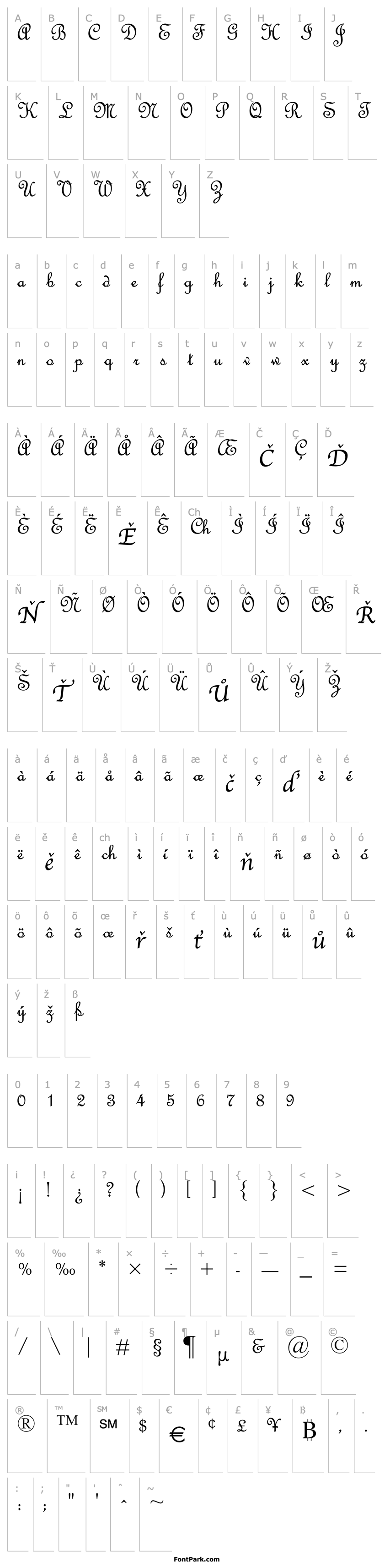 Overview French Script