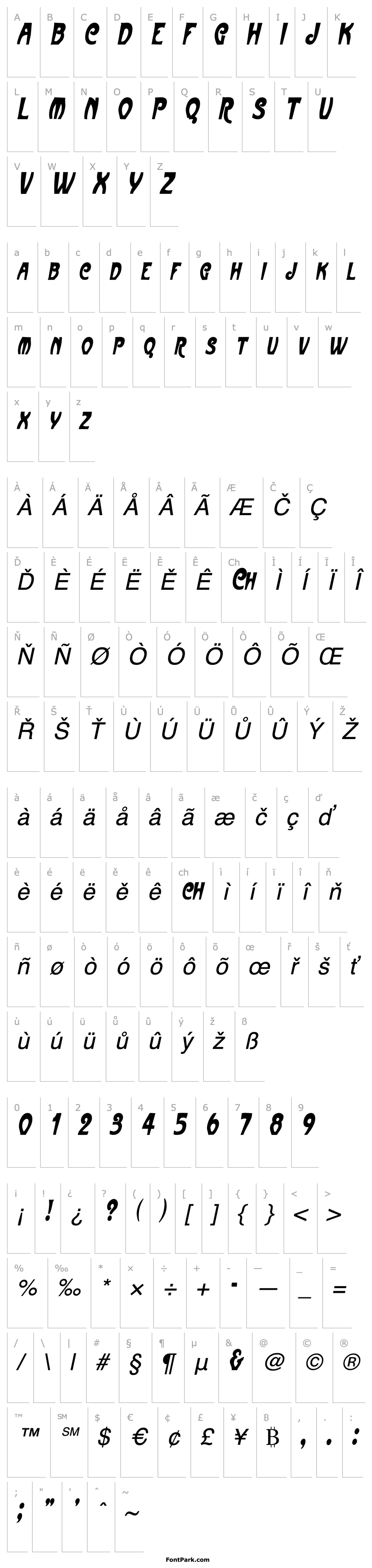 Overview FrenchBeanCondensed Oblique