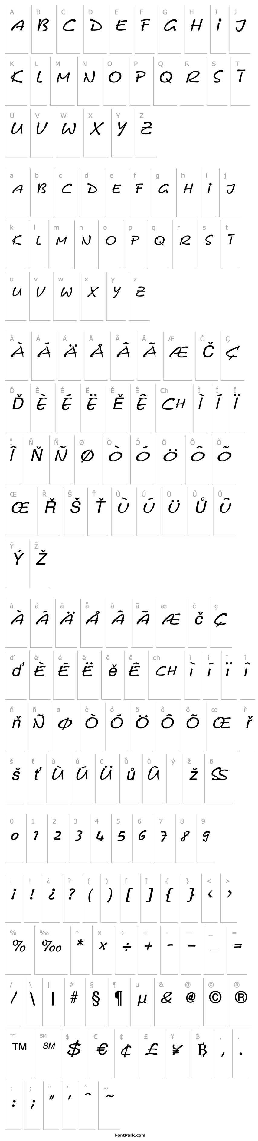 Přehled FreneticSCapsSSK Italic