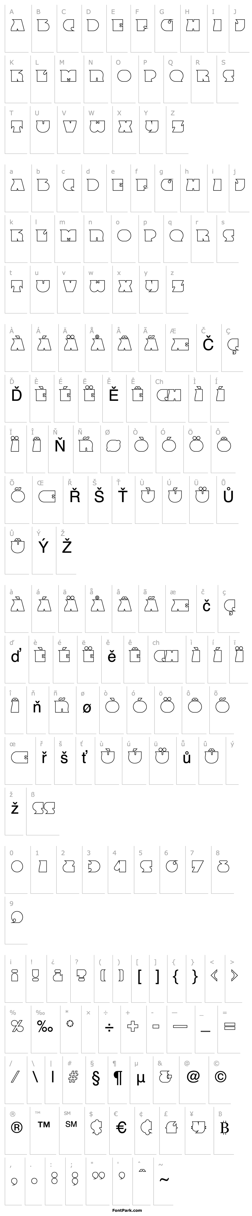 Přehled FrenzyOutline Regular