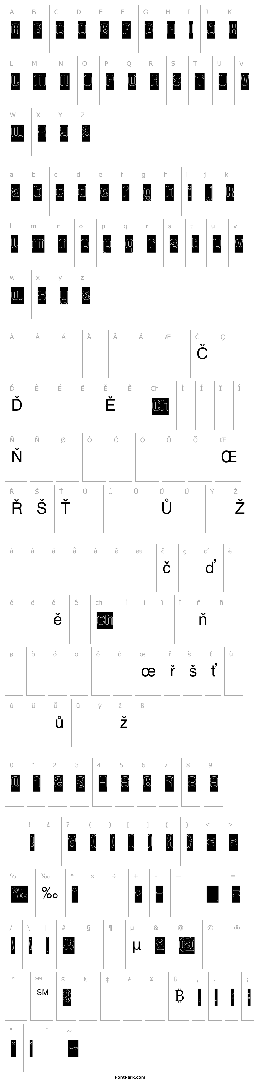 Přehled FRIENDLY ROBOT-Hollow-Inverse