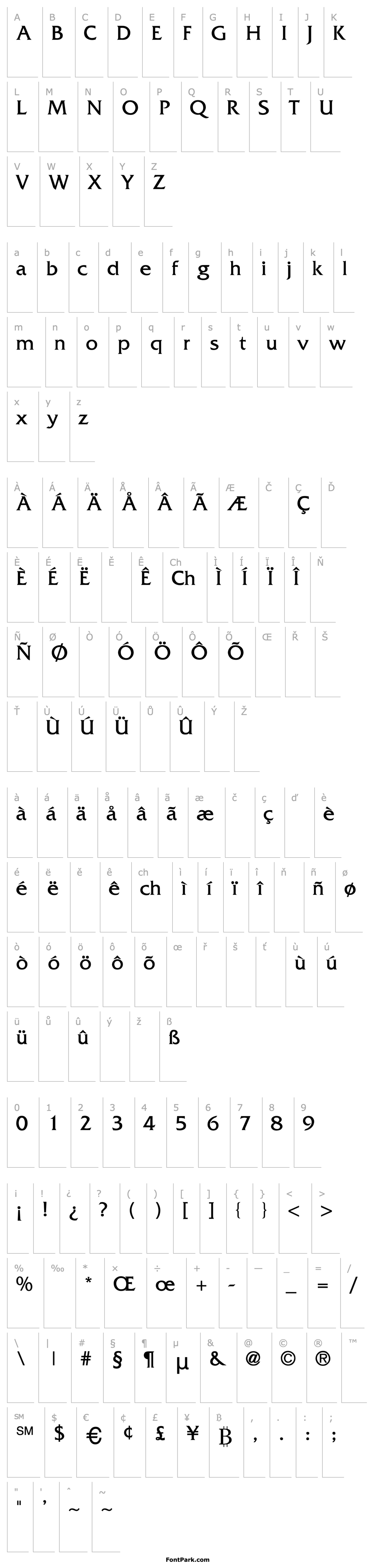 Overview FrizQuadrata-Thin