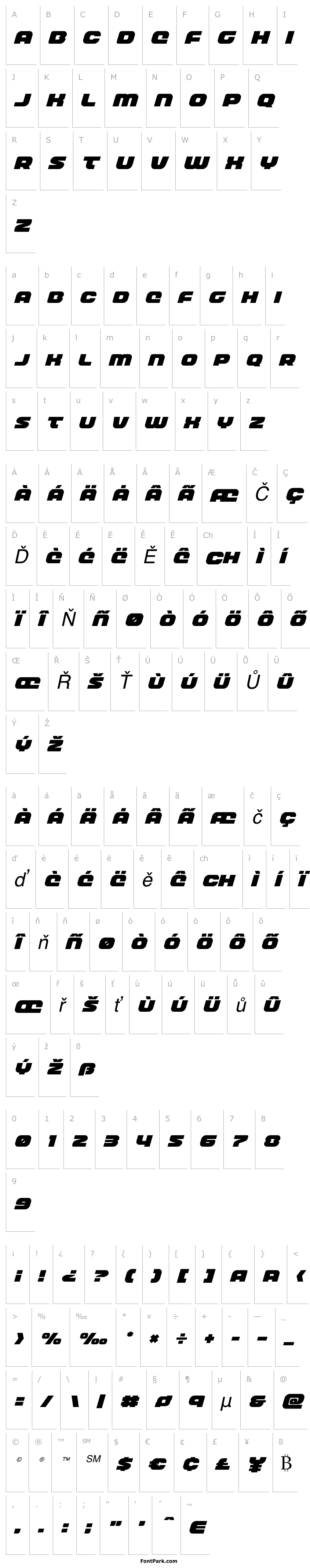 Overview Front Runner Drop Case Italic